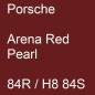Preview: Porsche, Arena Red Pearl, 84R / H8 84S.